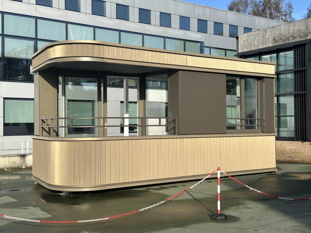Prototype de façade prévu pour les étages de Passage Morillons